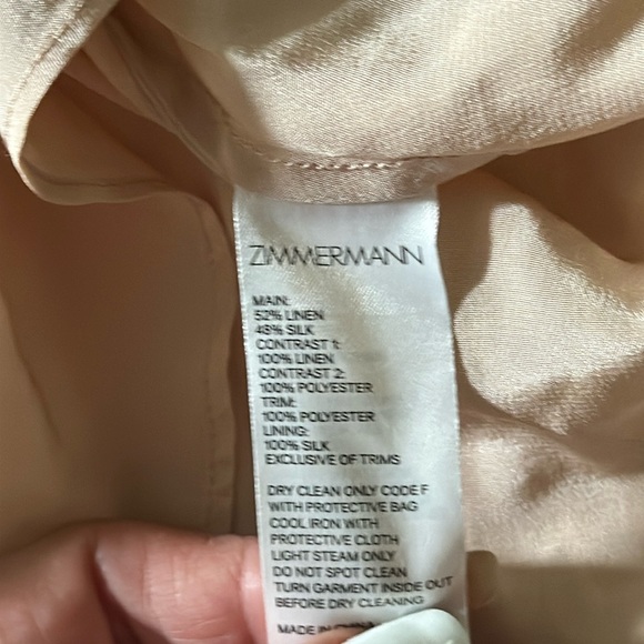 Zimmermann GLASSY WAVE FLIP SKIRT Size 1 Zimmermann - Picture 10 of 12